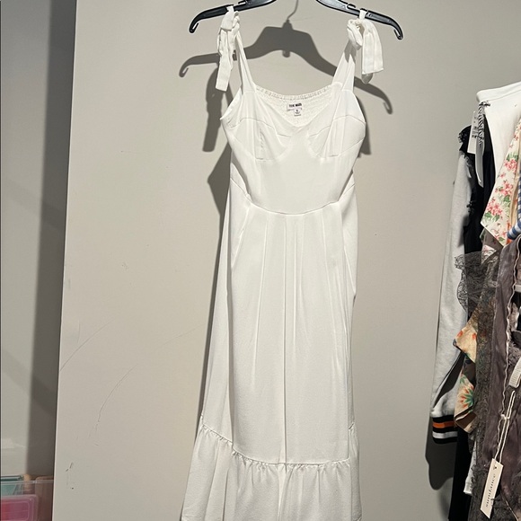 Steve Madden White Dress with Tie Straps - Picture 2 of 2